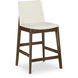 Deco 38.9 inch White Counter Stool